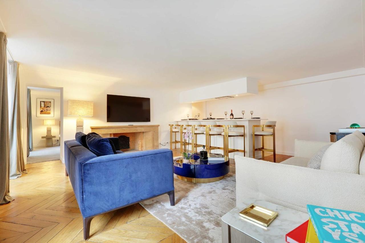 Elegant Apartment - 2Bd-6P - Avenue Montaigne Paris Extérieur photo
